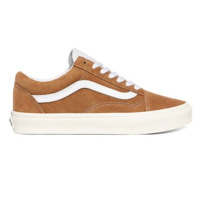 vans pelle marrone