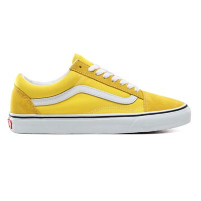 vans suede old skool sneaker yellow