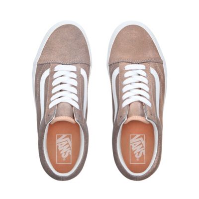 Grey vans store rose gold