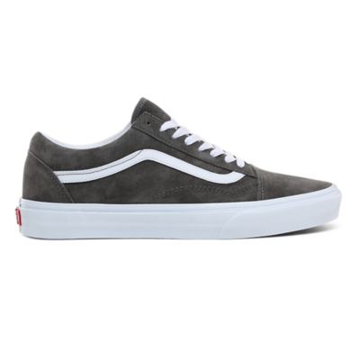 Pig Suede Old Skool Shoes | Grey | Vans