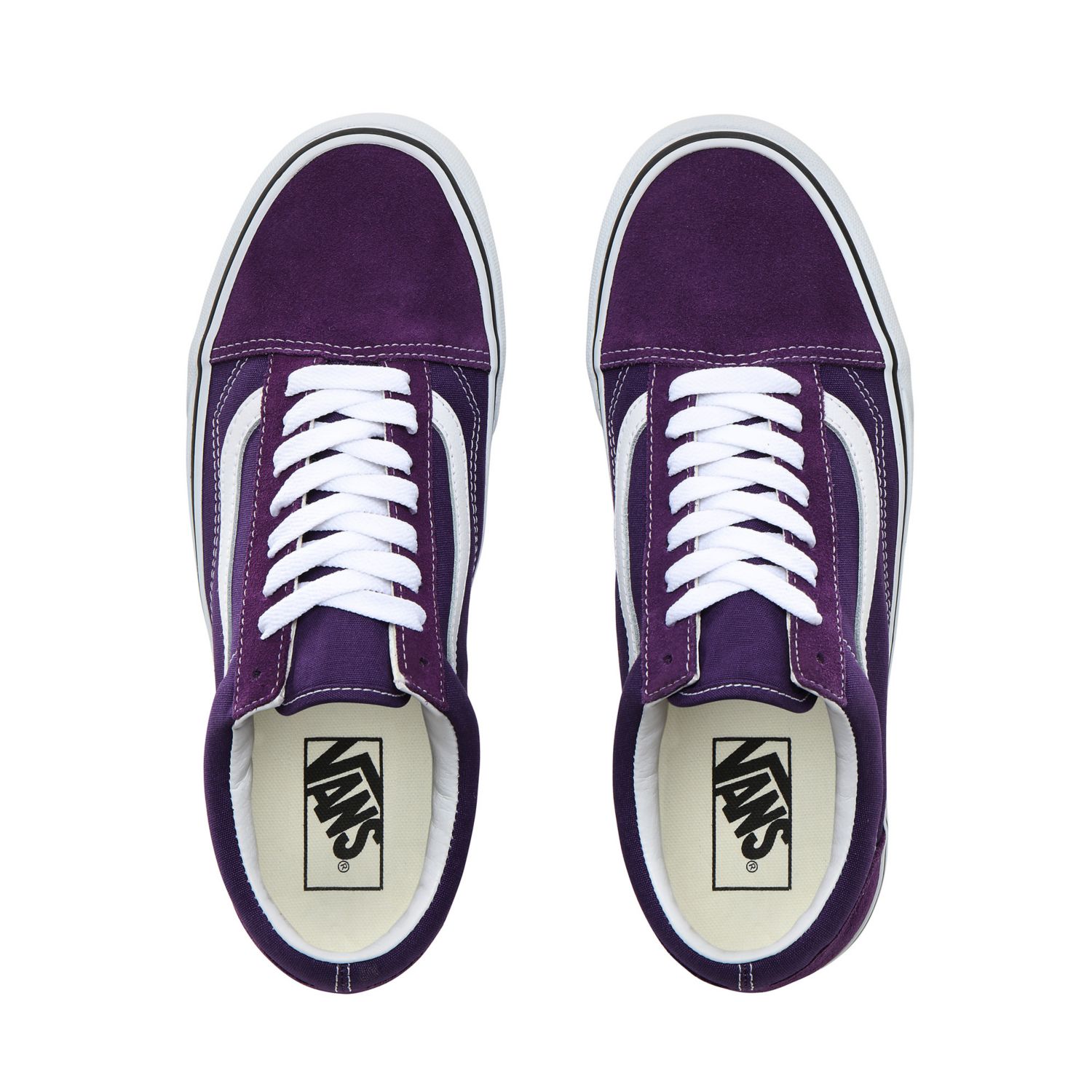 Old school cheap purple vans