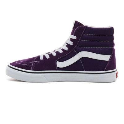 Purple vans deals sk8 hi