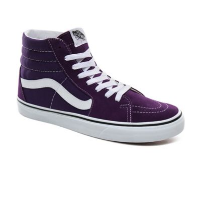 vans montante violette