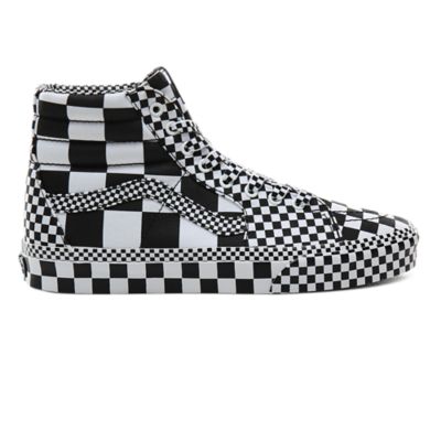 checkered vans all over