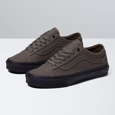 Vans old skool store gray and black