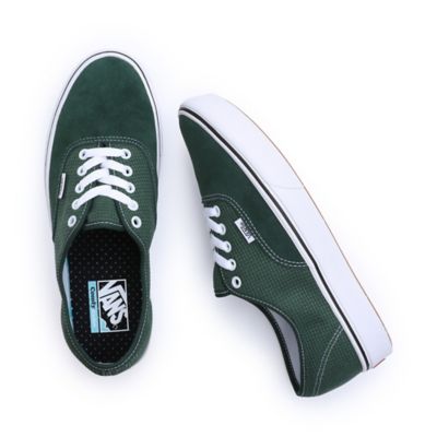 Vans authentic dark hot sale green