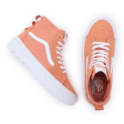 Vans sk8 hi femme orange new arrivals