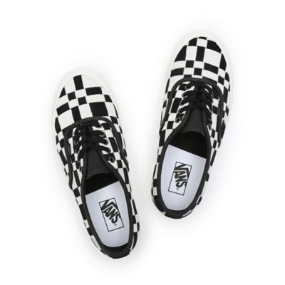 Woven check best sale old skool schuhe