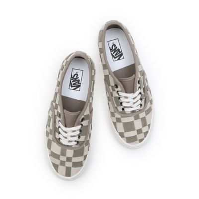 Woven checkered hot sale vans