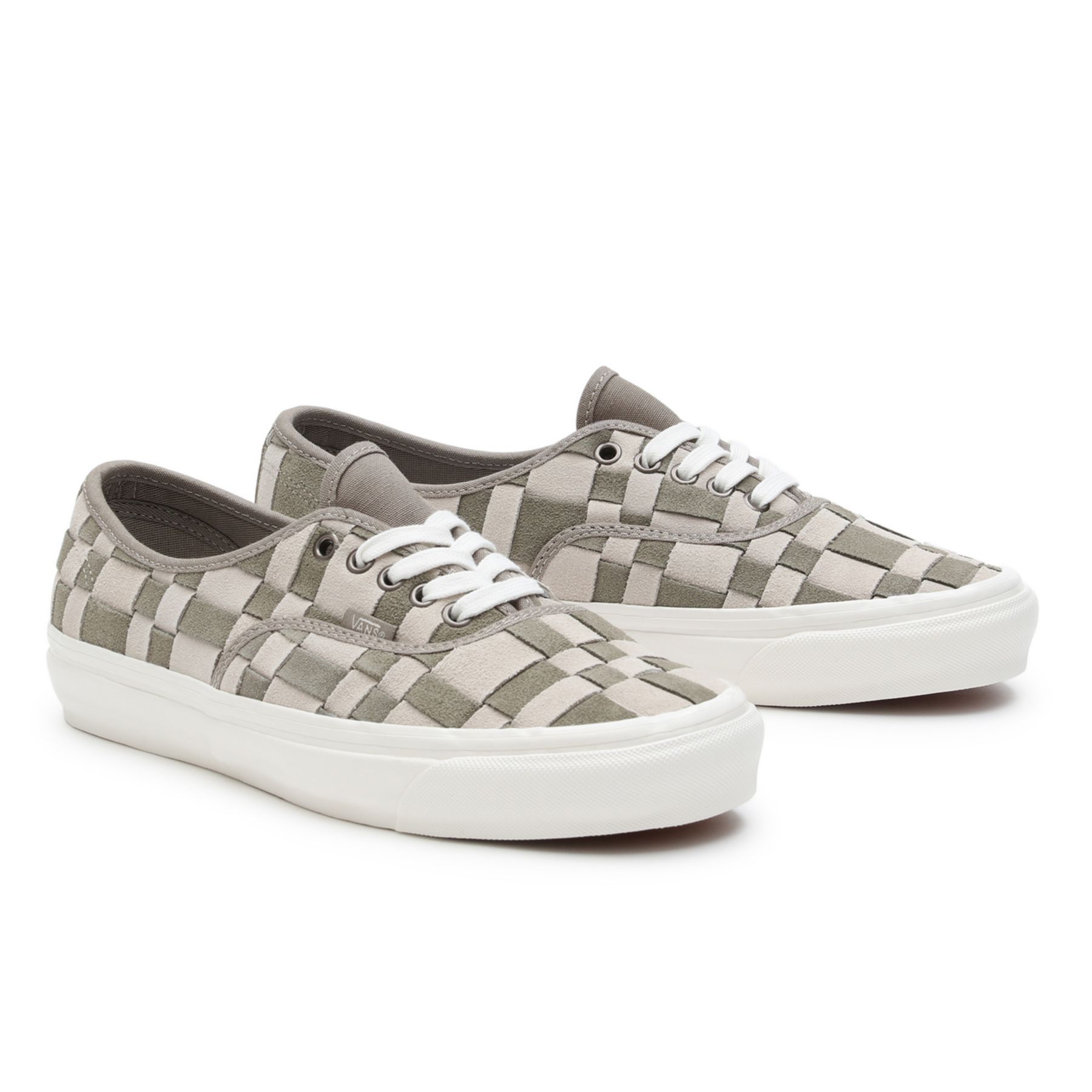 Vans authentic deals checker tape