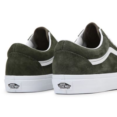 Pig suede hot sale green vans