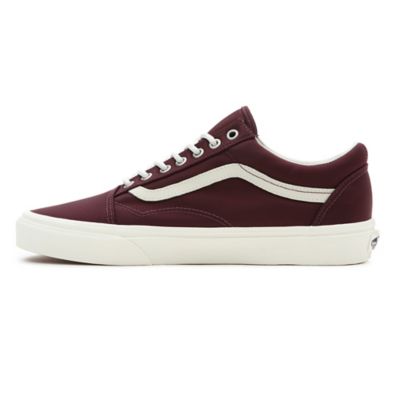 Vans red old skool 2024 shoes