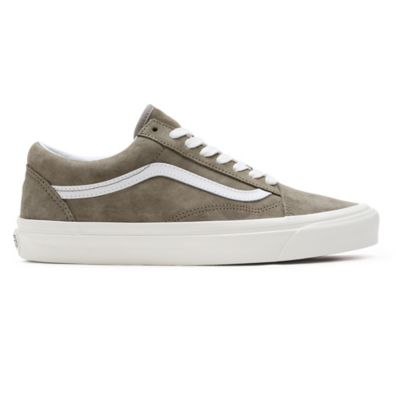 Grey suede shop vans mens