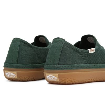 Vans authentic hot sale green gum