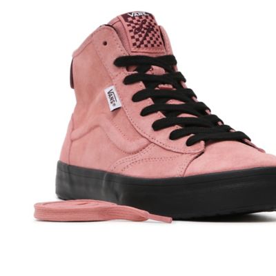 Vans shoes sale pink and black