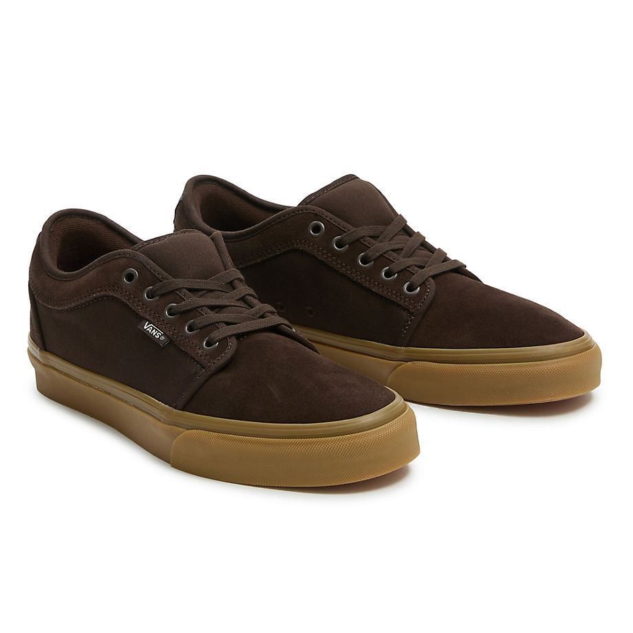 Vans Skate Chukka Low Shoes (dark Brown/gum) Men