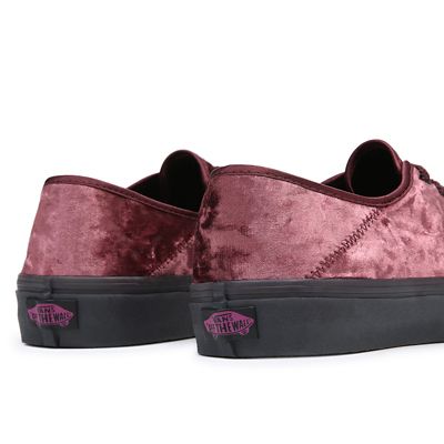 Vans best sale red pink