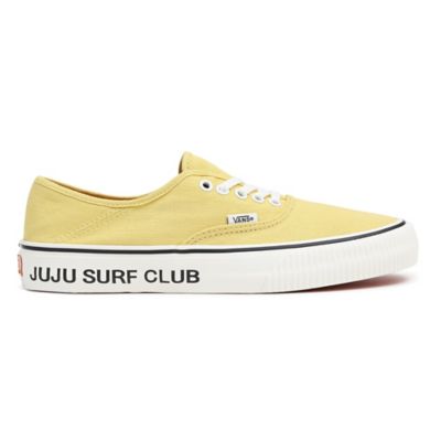 Vans authentic platform store yellow