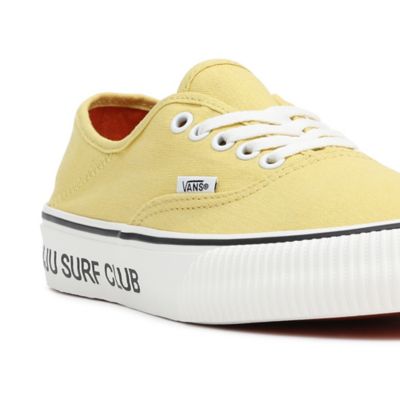 Vans store shoes yellow