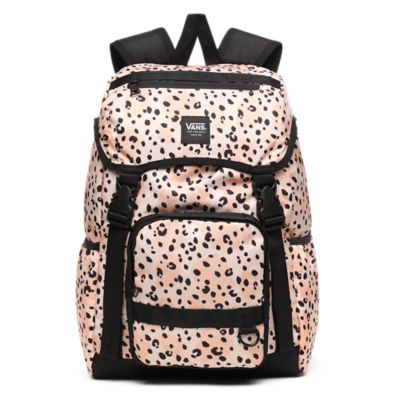 vans leopard print rucksack