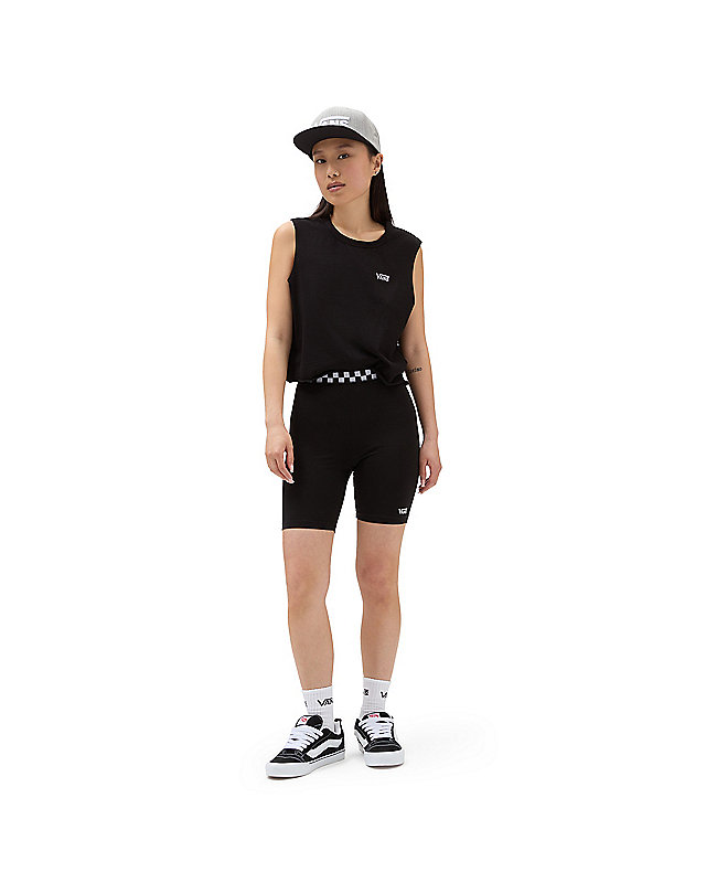 Junior V Muscle Cropped Tanktop 2
