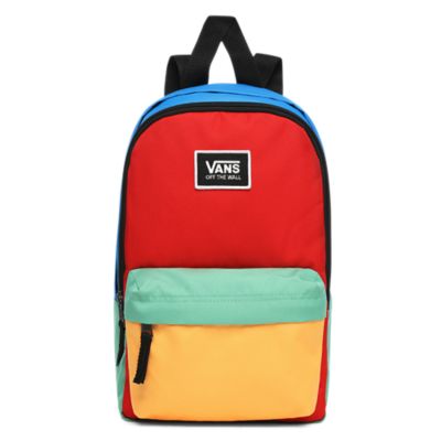 color block vans backpack