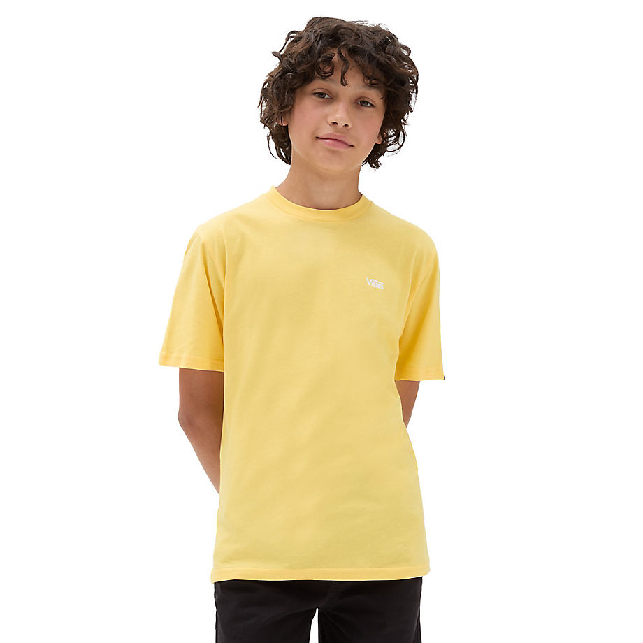 Vans Boys Left Chest T-shirt (8-14 Years) (samoan Sun) Boys Yellow