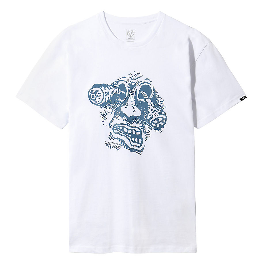 VANS T-shirt Rowan Zorilla À Imprimé (blanc) Homme Blanc, Taille L