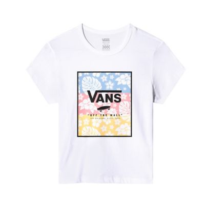 T-shirt bambina Lava Box (8-14+ anni) | Bianco | Vans