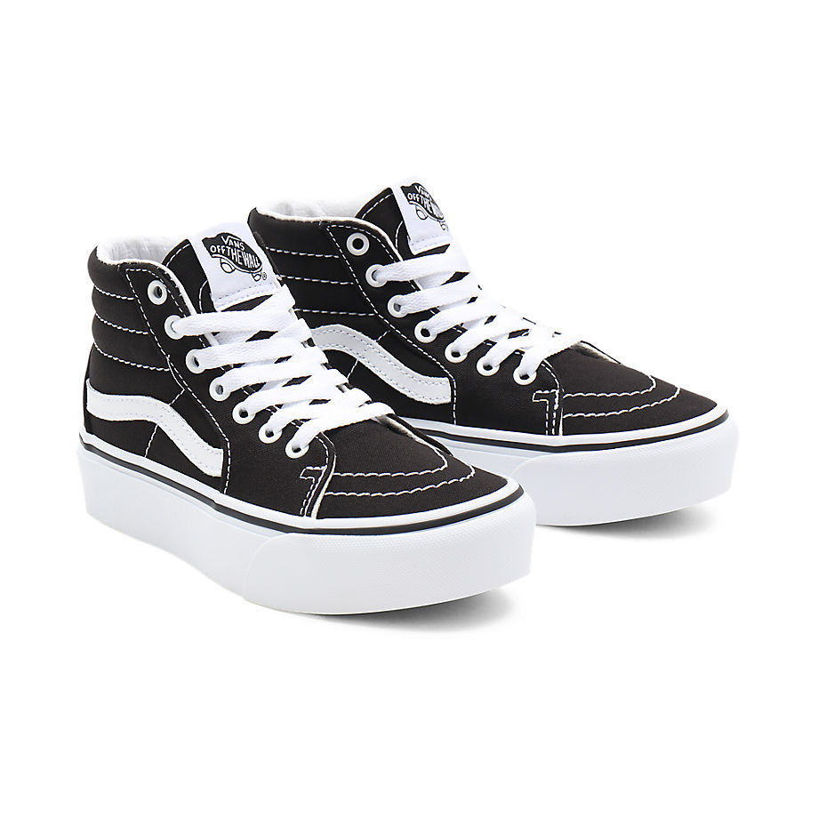 VANS Chaussures Sk8-hi Platform 2.0 Junior (4-8 Ans) (black) Enfant Noir, Taille 31.5