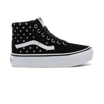 vans femme à pois