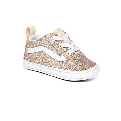 Infant Glitter Old Skool Crib Shoes (0-1 year)
