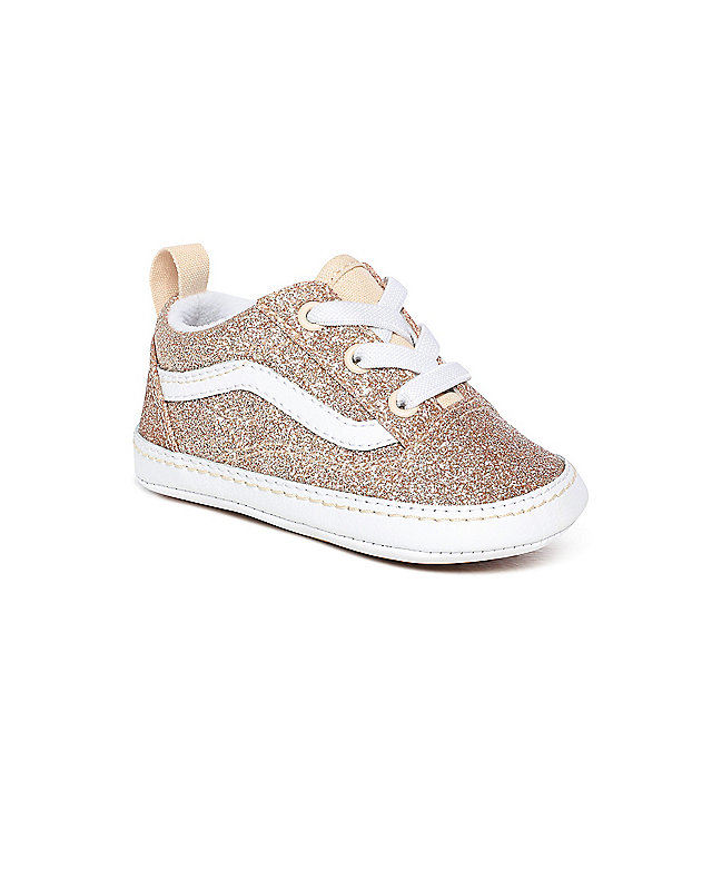 Infant Glitter Old Skool Crib Shoes (0-1 year) 4
