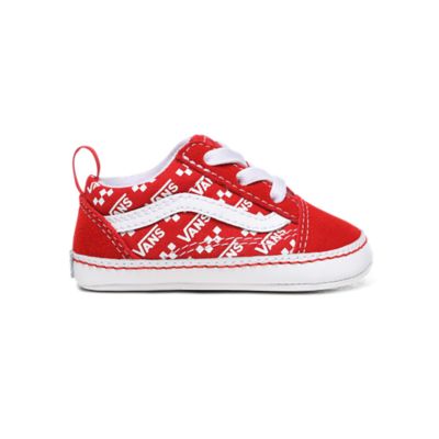 red infant shoes