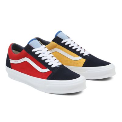 Vault by Vans UA OG Old Skool LX Shoes | Red, Yellow | Vans