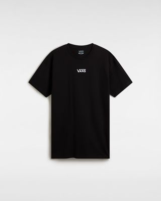 Vans Center Vee T-shirt-kleid (black) Damen Schwarz