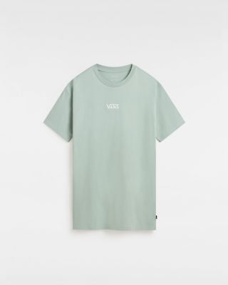 Vans Center Vee Tee Dress (iceberg Green) Women Green