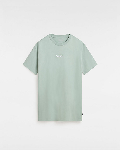 Vans Robe T-shirt Center Vee (iceberg Green) Femme Vert