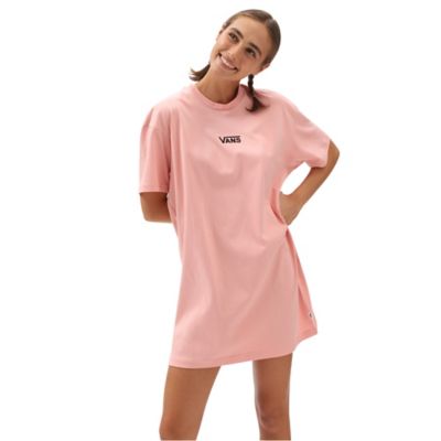 Center Vee T-shirt Dress | Pink | Vans