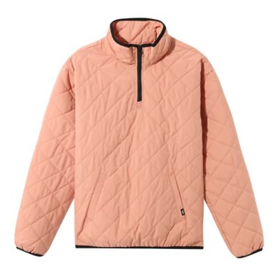 Download Quilted V Mock Anorak | Pink | Vans