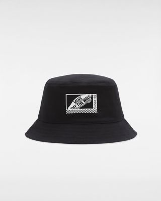 Vans Undertone Bucket Hat (onyx) Unisex Black, Size S/m