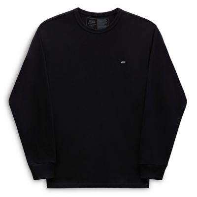 Vans black 2024 long sleeve