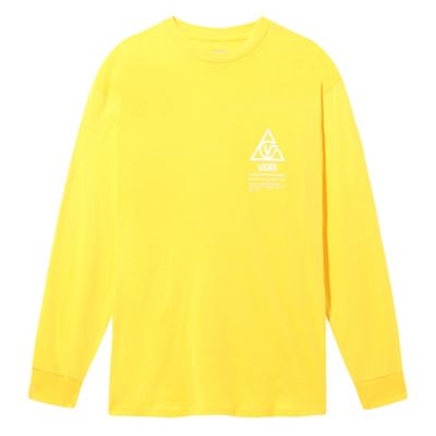long sleeve yellow vans shirt