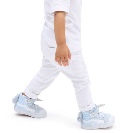 Zapatillas de bebé Unicorn SK8-Hi Reissue 138 con cierre de velcro (1-4 años) | Vans