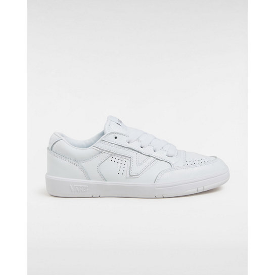 Leather Lowland Comfycush Shoes | White | Vans