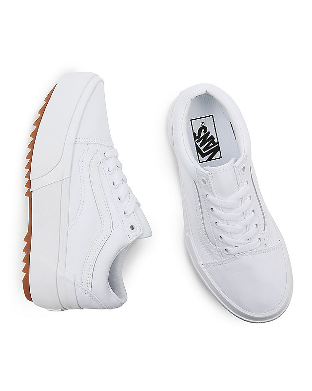 Canvas Old Skool Stacked Schuhe 2