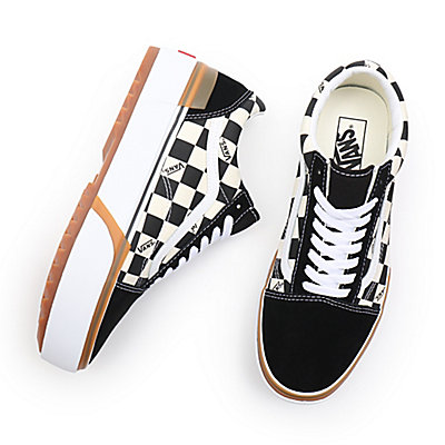 Chaussures Checkerboard Old Skool Stacked