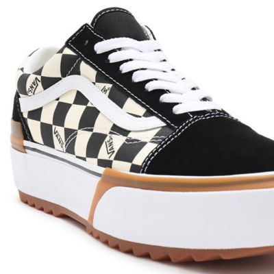 Vans platform store checkerboard old skool