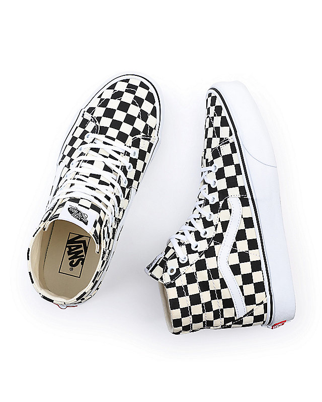 Checkerboard Sk8-Hi Tapered Shoes 2