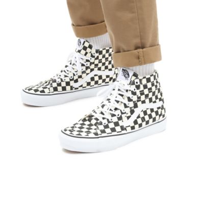 Vans clearance checkerboard high